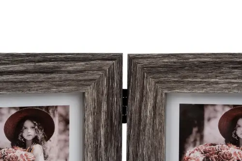 Fotorámeček Narvik 10x15/2 2 šedohnědý