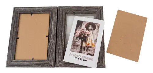 Fotorámeček Narvik 10x15/2 2 šedohnědý