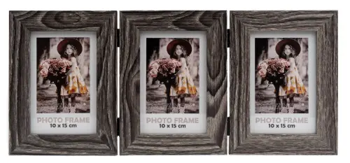 Fotorámeček Narvik 10x15/3 2 šedohnědý