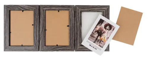 Fotorámeček Narvik 10x15/3 2 šedohnědý