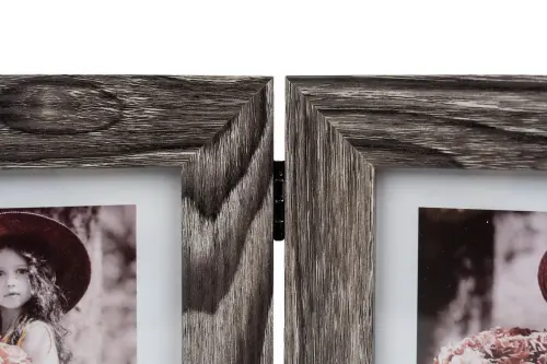 Fotorámeček Narvik 13x18/2 2 šedohnědý